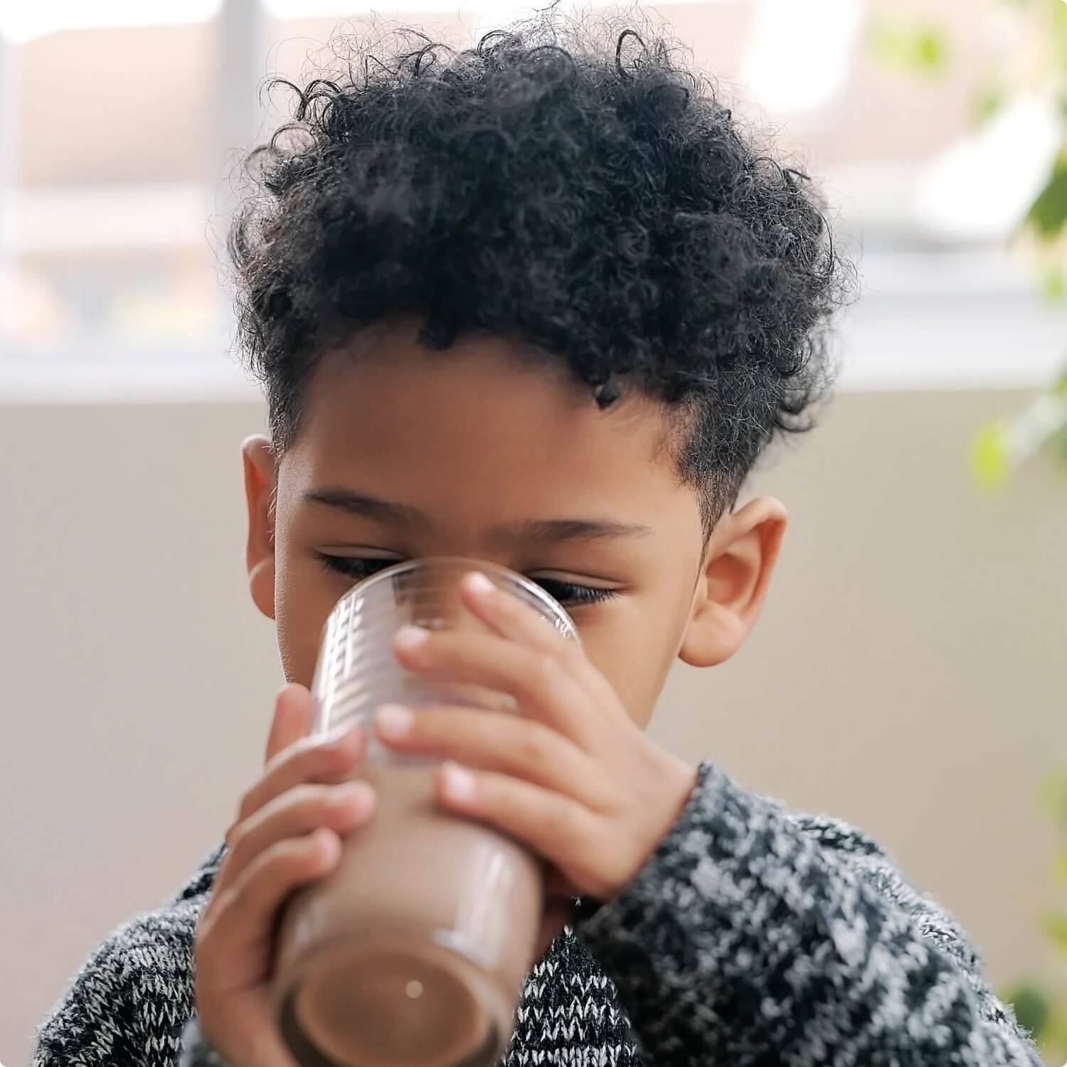 Alimento en polvo para preparar bebida sabor chocolate 450 G - Imagen 4