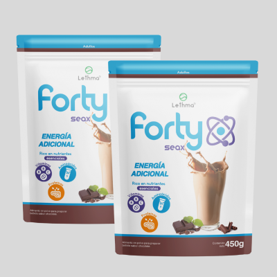 Duo Pack - Alimento en polvo para preparar bebida sabor chocolate 450g c/u